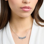 Thomas Sabo Chaîne Ailes de Phénix avec pierres bleues argent - KE2169-644-1-L45V