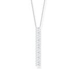 Thomas Sabo Kette weisse Steine silber - KE2117-051-14