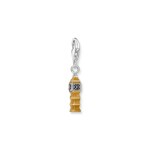 Thomas Sabo London Charms Silver charm pendant LONDON Big Ben with cold enamel Silver - 2121-691-19