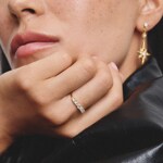 Thomas Sabo Midnight Sky Ring Mit Weissem Zirkonia - TR2551-M01-14