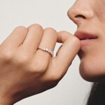 Thomas Sabo Midnight Sky Ring Mit Weissem Zirkonia - TR2551-M01-14