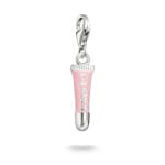 Thomas Sabo Original Pendentif Charm Pink Lipgloss Argent - 2240-007-9