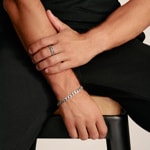 Thomas Sabo Rebel at Heart Armband mit 3D-Totenköpfen Rebel Icons Silber - A2219-637-21