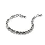 Thomas Sabo Rebel at Heart Armband Zopf breit Wild Horses Silber - A2227-637-21-L19v