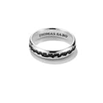 Thomas Sabo Rebel at Heart Bandring mit schwarzen Zirkonia-Steinen Silber - TR2512-643-11