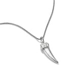 Thomas Sabo Rebel at Heart Silver Necklace with Tooth Pendant - KE2369-637-21-L50V