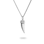 Thomas Sabo Rebel at Heart Silver Necklace with Tooth Pendant - KE2369-637-21-L50V