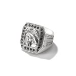 Thomas Sabo Rebel at Heart Ring Siegelring Pferdekopf Zirkoniasteine Wild Horses Silber - TR2533-643-11