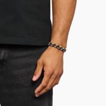 Thomas Sabo Rebel Basics Bead-Armband in Erd- und Grüntönen 5 mm - A2183-468-7