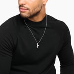 Thomas Sabo Rebel Basics Silver Cross pendant - PE980-001-21