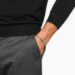 Thomas Sabo Rebel Basics Panzerarmband 6,9 mm Silber - A2200-637-21