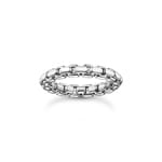 Thomas Sabo Rebel Basics Ring Box Chain Silber