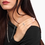 Thomas Sabo Rebel Basics Ring mit Linien Silber - TR2503-637-21