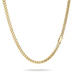 Thomas Sabo Rebel Steel Panzerkette Edelstahl 316L Goldig - KE2406-S02-39-L55