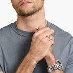 Thomas Sabo Ring blackened snake - TR2419-643-11