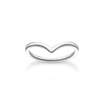 Thomas Sabo Ring V-Form silber