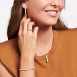 Thomas Sabo Ring weisse Steine Pavé gold - TR2358-414-14