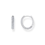 Thomas Sabo Sparkling White Boucles d'oreilles en argent avec zircon blanc