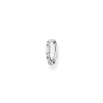 Thomas Sabo Charm Club Créole pierres blanches argent
