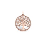 Thomas Sabo sterling silver glam & soul pendant white Tree of love - PE761-435-14
