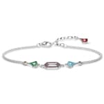 Thomas Sabo sterling silver glam & soul bracelet Asian ornaments - A1735-341-7-L19