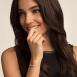 Thomas Sabo sterling silver glam & soul bracelet Asian ornaments - A1735-341-7-L19