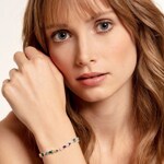 Thomas Sabo Sterling Silver Glam & Soul Armband Farbige Steine - A1846-985-7-L19v