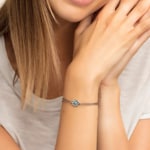 Thomas Sabo Sterling Silver Glam & Soul Armband Little Secret Ethno Amulett - LS022-378-5-L20v