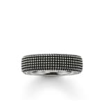Thomas Sabo sterling silver glam & soul band ring Kathmandu - TR2057-637-12