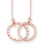 Thomas Sabo Sterling Silver Glam & Soul Kette Together Forever Mittel - KE1489-416-40-L60v