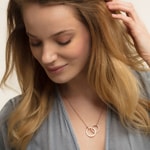 Thomas Sabo Sterling Silver Glam & Soul Kette Together Forever Mittel - KE1489-416-40-L60v