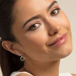 Thomas Sabo sterling silver glam & soul Creoles Circle - CR620-051-14