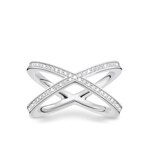 Thomas Sabo Sterling Silver Glam & Soul Damenring Classic