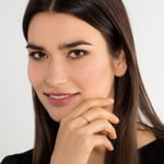 Thomas Sabo sterling silver glam & soul Ladies ring Dots - TR2122-413-12