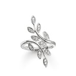 Thomas Sabo sterling silver glam & soul Ladies ring Fairy Twines - TR2017-051-14