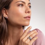 Thomas Sabo Sterling Silver Glam & Soul Damenring Feder Silber - TR2284-342-7