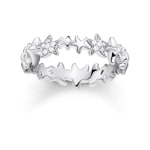 Thomas Sabo Sterling Silver Glam & Soul Bague pour Femmes Étoiles de Mer
