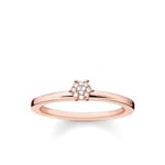 Thomas Sabo Sterling Silver Glam & Soul Damenring Sparkling Circles