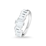 Thomas Sabo sterling silver glam & soul Ladies ring white stone baguette-Cut - TR2269-051-14