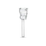 Thomas Sabo sterling silver glam & soul Ladies ring white stone baguette-Cut - TR2269-051-14