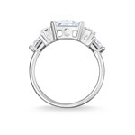 Thomas Sabo Sterling Silver Glam & Soul Damenring Weisse Steine - TR2262-051-14