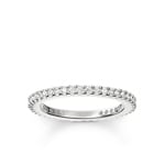 Thomas Sabo Sterling Silver Glam & Soul Eternityring Pavé