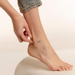 Thomas Sabo Sterling Silver Glam & Soul Chaîne de Cheville Papillon - AK0011-051-14-L27v