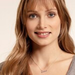 Thomas Sabo sterling silver glam & soul chain love - KE1847-001-21-L45v