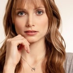 Thomas Sabo Sterling Silver Glam & Soul Chaîne Dent de Tigre - KE1840-964-7-L45v