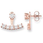 Thomas Sabo sterling silver glam & soul stud earrings Ear Jackets - H1903-416-14