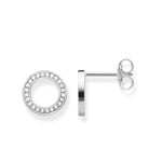Thomas Sabo Sterling Silver Glam & Soul Clous d'oreilles Cercles Grands
