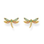 Thomas Sabo sterling silver glam & soul stud earrings Dragonfly - H2051-315-7