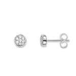 Thomas Sabo Sterling Silver Glam & Soul Clous d'oreilles Sparkling Circles