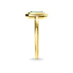 Thomas Sabo Sterling Silver Glam & Soul Bague Pierres Rouges et Vertes Or - TR2264-973-7